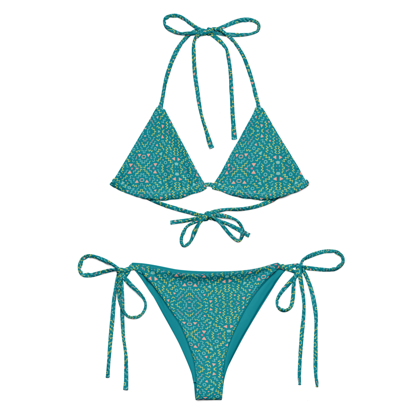 Fazzle Blue MisfitsMind String Bikini