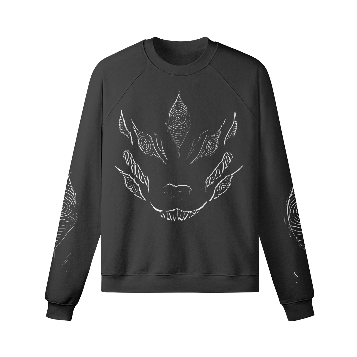 Fox Devil crew neck sweater
